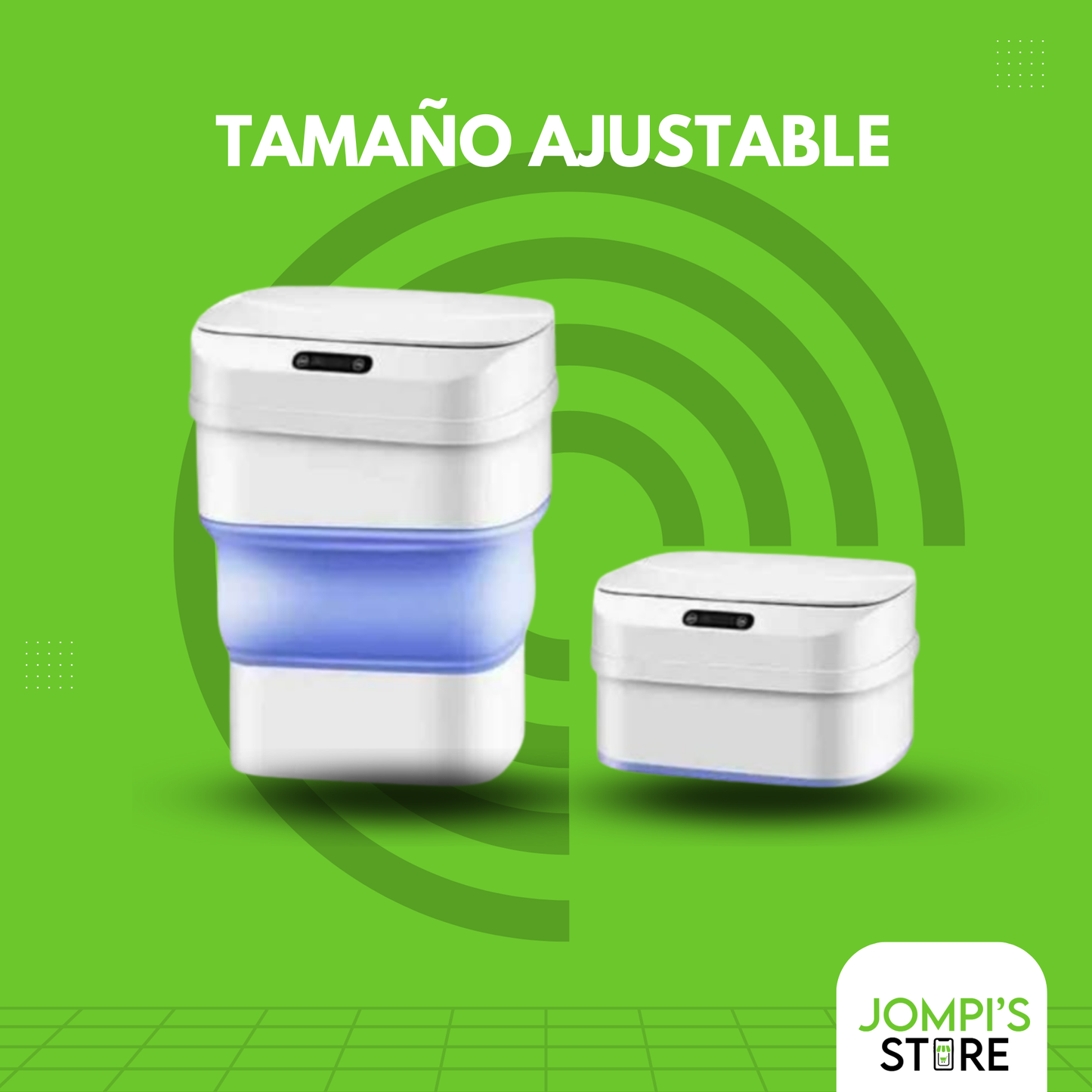 BASURERO / PEPELERA INTELIGENTE CON SENSOR