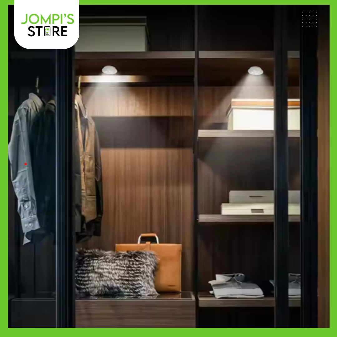 SET DE 3 LUCES LED CON CONTROL REMOTO