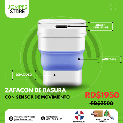 BASURERO / PEPELERA INTELIGENTE CON SENSOR