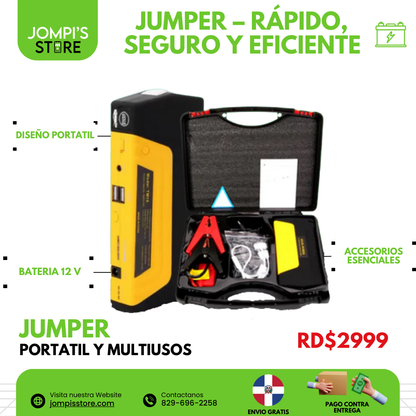 Jumper de batería portátil 🔋